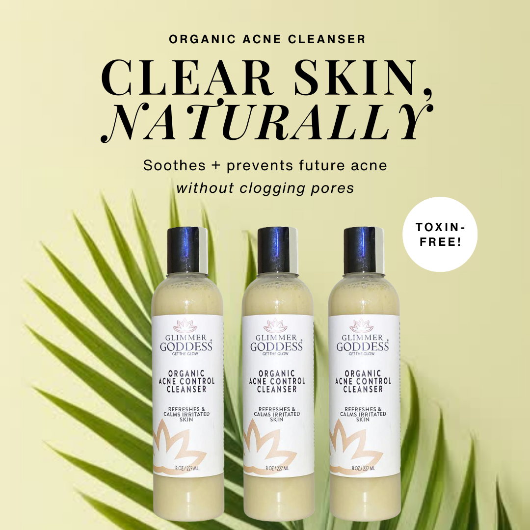Organic Acne Cleanser – Gentle Face & Body Wash