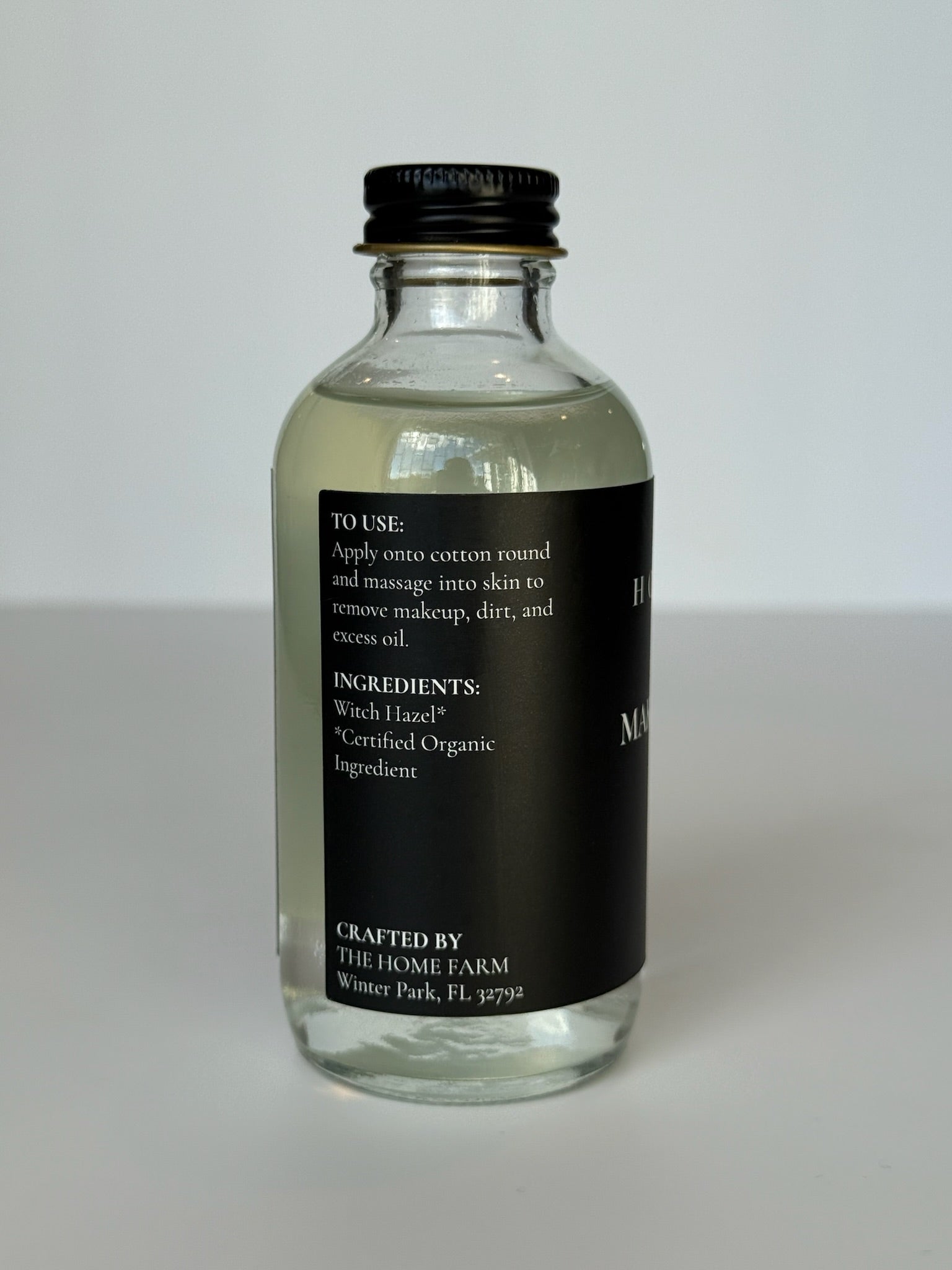 Organic Pure Witch Hazel Makeup Remover